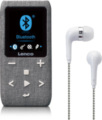 MP3 Speler met Bluetooth - Inc. 8GB SD - Grijs - Lenco XEMIO-861GY •