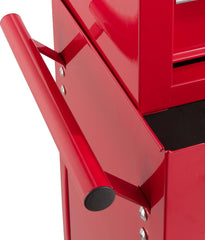 AREBOS Gereedschapswagen Gereedschapskar 9 Laden Rood Gereedschapskisten •