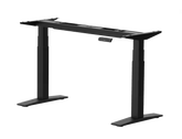 Zit sta bureau - Elektrisch - Verstelbaar - Bureauframe - Zwart - E9B - FLEXISPOT