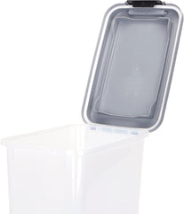 Voerton - Voedselcontainer - Voercontainer - 20L - Transparant - Nobleza •