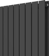 Badkamer radiator - Handdoekradiator - Verwarming Badkamer - 60x88.6x6,9 cm - Antraciet - Aquamarin