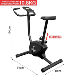Physionics Hometrainer - Spinningfiets - Fiets - Verstelbaar - Belastbaar tot 100 kg