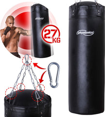 Physionics - Bokszak Proffesioneel - Hangend - Kickboksen - MMA - Vechtsport - Bokstraining, 100cm, 27kg