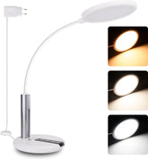 Bureaulamp - Tafellamp - Tafellamp slaapkamer - Wit - Aigostar