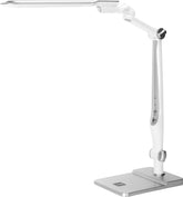 Bureaulamp - Tafellamp - Tafellamp slaapkamer - Zilver - Aigostar