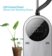 Aigostar Ventilator staand - Statiefventilator - Mist Ventilator - Grijs •