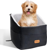 Hondenmand auto - Autostoel hond - 50x50x40cm - Zwart - Nobleza