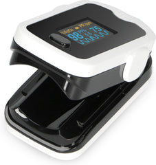 Alecto ACS-31 -Saturatiemeter -Hartslagmeter - Zuurstofpercentage -Bloed Zuurstofmeter -Oximeter -Zuustofgehalte -Vinger - (Inclusief Opbergtas) -Batterijen •