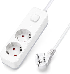 Stekkerdoos - Verlengsnoer - Verlengkabel - 5M - Wit - Aigostar