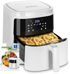 Airfryer XXL - heteluchtfriteuse - 7L - 1900W - Wit