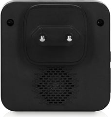 Alecto ADB30ZT - Draadloze deurbel zonder batterijen - Zwart •