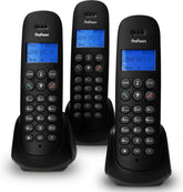 Profoon PDX-300 TRIPLE DECT telefoon - Verlicht display - zwart