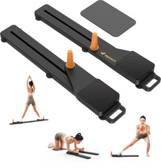 Pilates Board - Pilates Reformer - 4-in-1 - Zwart - MERACH