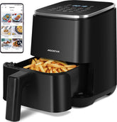 Airfryer - heteluchtfriteuse - 2L - 1200W - Zwart