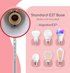 Tafellamp - Bureaulamp - Leeslamp - Blauw - Aigostar