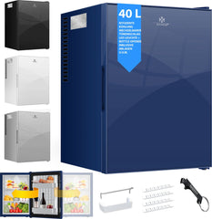 KESSER® Koelkast Tafelmodel - 40L - Mini Koelkast - Zwart
