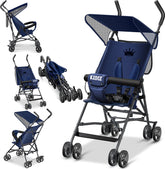 KIDIZ® Kinderwagen - Wandelwagen - Kinderbuggy - Blauw