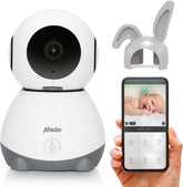 Alecto Wifi Babyfoon met Camera en App - beweegbaar - Wit