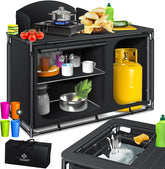 KESSER® Campingkeuken Opvouwbaar - Campingkast inclusief Opbergtas - Kampeerkeuken Kampeerkast