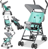KIDIZ® Kinderwagen - Wandelwagen - Kinderbuggy - Mintgroen