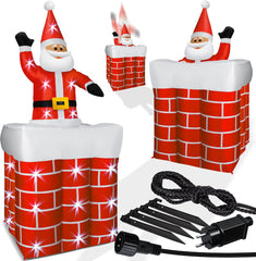 KESSER® Opblaasbare Kerstman - Kerstverlichting - Kerstdecoratie