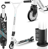 Kinderstep - Stuntstep - Vouwbaar - Wit - KESSER® •