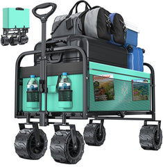 KESSER® Bolderkar - Opvouwbaar - Bolderwagen - Mintgroen