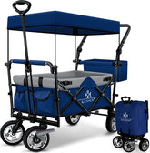 KESSER® Bolderkar - Opvouwbaar - Bolderwagen - Blauw •