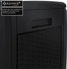 KESSER® Opbergbox 310L - Inklapbaare - Tuinkist - Antraciet