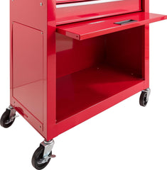 AREBOS Gereedschapswagen Gereedschapskar 9 Laden Rood Gereedschapskisten •