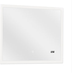 Badkamerspiegel met verlichting - Wandspiegel - 80x60 cm - Aquamarin