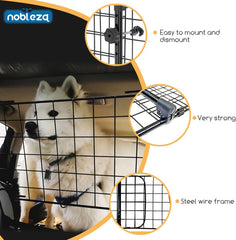 Hondenrek auto - Autorek hond - Bagagerek - Universeel - Verstelbaar - Nobleza •