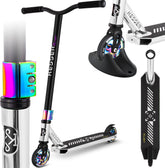 KESSER® Stuntstep voor Volwassenen en Kinderen - Kinderstep - Zilver