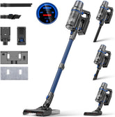 Steelstofzuiger - Draadloos - Stofzuiger Zonder zak - 35KPa - 350W - Olvy •