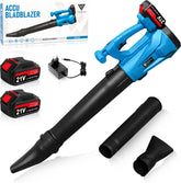 Vesto® Bladblazer op Accu - Compacte en Draadloze Bladblazer voor Tuin en Oprit - Lichtgewicht en Krachtig - Geschikt voor Bladeren en Tuinafval - Inclusief Oplader
