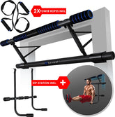 Pull up bar - Optrekstang - Zonder schroeven - Blauw - KESSER®