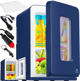 KESSER® Mini-koelkast - 15 Liter - 5-65°C - Marineblauw •