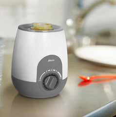 Alecto BW-512 CAR - Flessenwarmer met 500W vermogen voor thuis en onderweg - Geleverd met 12V Auto Adapter - Wit •