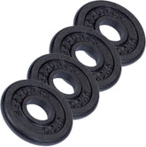 Halterschijven - Halter gewichten - 30 mm - Gietijzer - 4x0,5 kg - ScSPORTS®