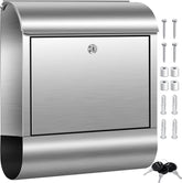 KESSER® RVS Brievenbus - Wandbrievenbus - Krantenvak - Zilver