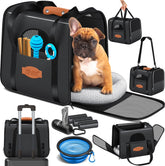 LOVPET® Hondenbench - Hondenbox - Transportbox 44x31x36cm - Antraciet •