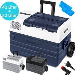 Compressor Koelbox elektrisch - Coolbox - Frigobox - 42L - Zwart •
