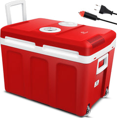 Koelbox Elektrisch – 12V en 230 volt - Coolbox - Frigobox - 40L – Rood