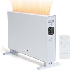 Elektrische Kachel - Heater - Convectorkachel met thermostaat - 2000W - Wit - Aigostar
