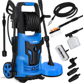 MASKO® Hogedrukreiniger - 2200W - 165 bar - 450 l/h - Blauw