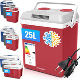 Koelbox Elektrisch – 12V en 230 volt - Coolbox - Frigobox - 25L – Rood