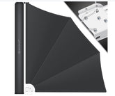 KESSER® opvouwbaar balkonscherm met muurbeugel - 140x140cm - Antraciet •