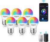 E27 LED lamp - Dimbaar - Smart lamp - 5W - 6 stuks - Aigostar