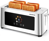 Broodrooster - Toaster - 4 sleuven - 1400W - RVS