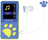 MP3 Speler met Bluetooth - Inc. 8GB SD - Blauw - Lenco - XEMIO-560 •